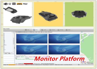 Chine Lentille à canal double du véhicule DVR Dashcam double avec le magnétoscope de caméra d'avant et de Rearview à vendre