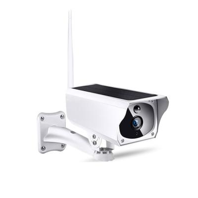 中国 無線屋外の太陽カメラのWiFiの充電電池力IPの監視の家のカメラ1080P 販売のため