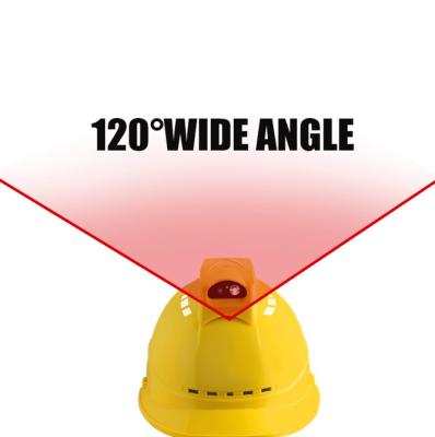 Cina Macchina fotografica gialla della costruzione del casco dei caschi dell'ABS di colore di GPS WIFI per ingegneria di industria in vendita