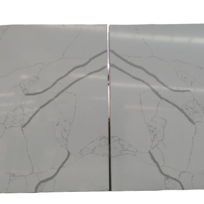 China Contemporary Quartz Factory Calaccata Nuvo Slabs From Philippines for sale