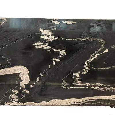 China Raven Cosmic Black Titanium Granite Modern Kitchen Countertops For Ampartment Quartzite Slabs for sale