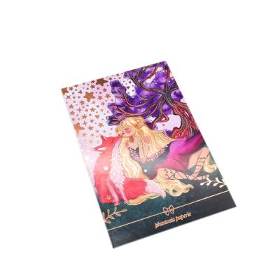 China Custom waterproof personality printing paper postcard for wedding for sale