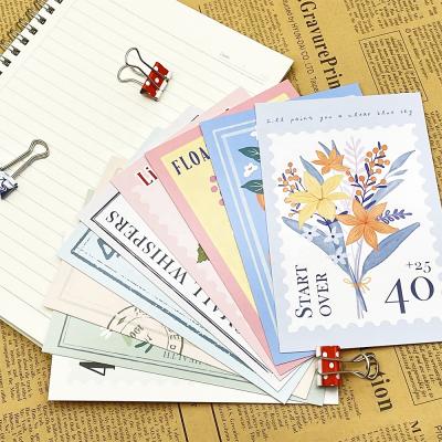 China Wholesale Custom Luxury Printing Decoration Waterproof Coated Art Paper Post Card for sale