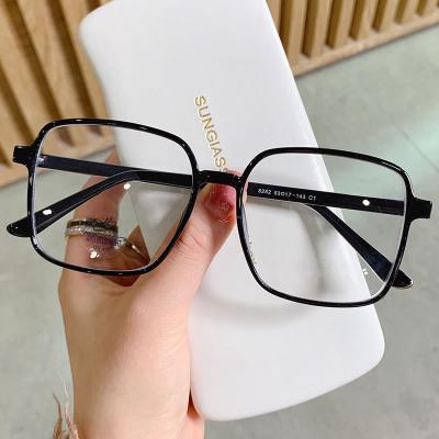 China Square TR90 Eyewear Fashion Women Glasses Blue Light Blocking Anti Blue Light Glasses Computer Glasses Material Frames for sale