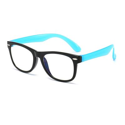 China Anti Radiation Anti Radiation Glasses Blue Light Kids Optical Glasses Frames TR90 for sale