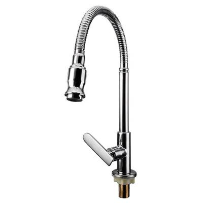 China Thermostatic Faucets 360 Rotating Basin Swivel Faucet Spout Cold Water Flexible Kitchen Sink Faucet for Jooka for sale