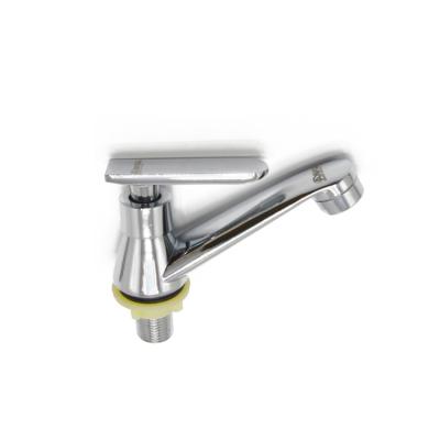 China Cheap Thermostatic Faucets Jooka Factory Directly Selling Zinc Chrome Single Lever Basin Faucet for sale