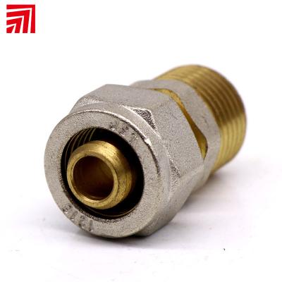 China Pipe Connecting Brass Fittings For Water Brass Fitting For PVC Pipe Fittings Brass Tubing for sale