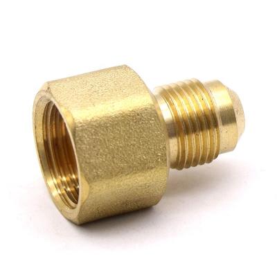 China Male / female use k510 civil brass pipe union flare fitting male / female threaded fittings for civil use for sale