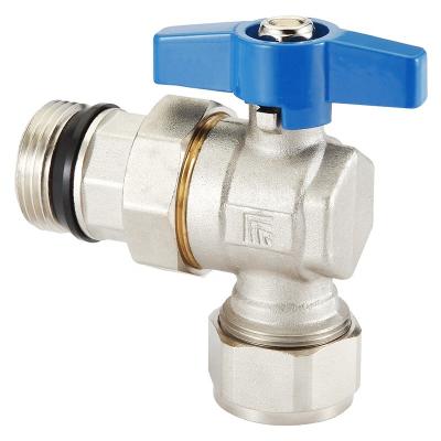 China T418 Female Thread Angle Valve General Ball Valve For Boiler Pipe for sale