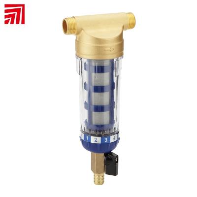 China General Antirust Brass Water Purifier Backwash Filter for sale