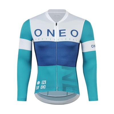 China ONEO Breathable Jersey Long Sleeve Cycling Bike Clothes Mens Long Sleeve Cycling Jersey For Man Cycling Jersey Mens Long Sleeve for sale