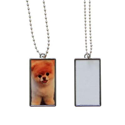 China Custom Hot Sale Dog Tags Supplier Pet Accessories Stainless Steel Military Dog Tags Support Blank Pet ID Card DIY Printing for sale