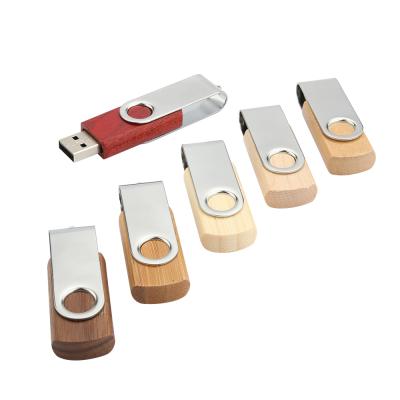 China Hot Sale 8GB 16GB 32GB 64GB 2.0 USB Hub Data-Archive 3.0 Memory Stick Wooden Flash Drive for sale