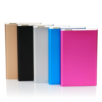 China Ultra Thin Fast Charging Support Charger Mobile Polymer Power Bank 4000Mah for sale