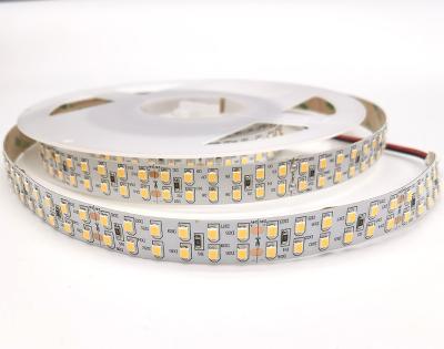 China Bright Color Rendering 5M DC24V LED Strip Light SMD2835 240LEDs/M Flexible LED Strip Dual Array Waterproof LED Ribbon Home Decoration for sale