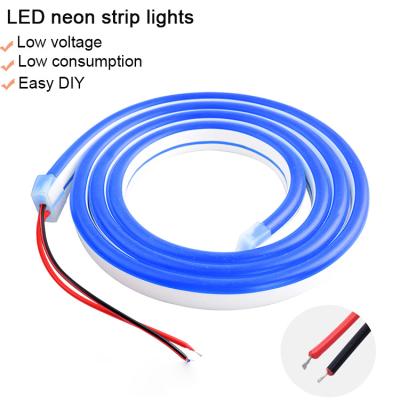 China LANDSCAPE Led Flex Neon Light For DIY SMD2835 Holiday Decoration Light 5meters Silicone Roll DC12V Smd 2835 Led Chip 80 DC 12V/24V 20W for sale