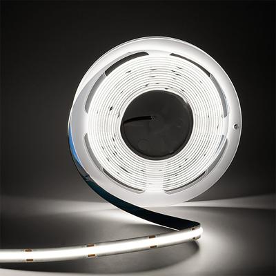 China LANDSCAPE COB LED Strip Lights 6000K Super Bright White Daylight CRI90+ LED Strip, DC12V /24V for sale