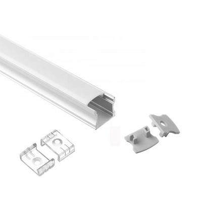 China U Shape Factory Sale U Shape Aluminum Channel Led Profile 3M With PC Diffuser for sale