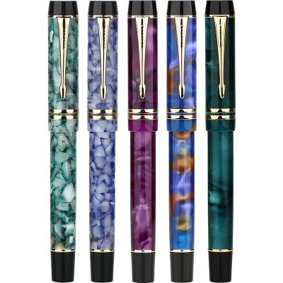 China MoonMan-M600s Resin Fashion Design Fountain Pen Color Student Business Writing Practice Gift Adult Pen Made in China for sale