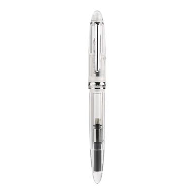 China Business PENBBS-308 Art nib clear resin Acrylic fountain pen adult student business writing practice gift pen made in china for sale