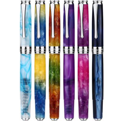 China Press Type Ink Absorption Daming Seed Student penbbs-500 Resin Fountain Pen Students Writing and Practicing Made in China for sale