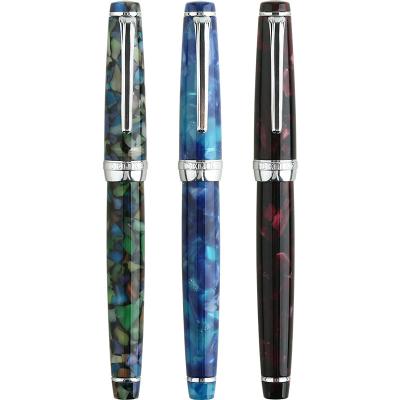 China Delike-New Resin Moon2 Fountain Pen Student Art Calligraphy Adult Inscription Pen Fresh Point Ming-Tip Small Made in China for sale