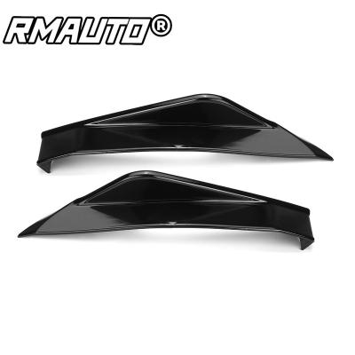 China 2PCS Sports STi TS Style Car Rear Bumper Lip Diffuser Splitter Side Canard Guard Protector For Subaru BRZ For Toyota 86 For Scion FR-S for sale