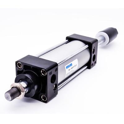 China stock SCJ double axis double acting adjustable stroke aluminum Pneumatic Cylinder SCJ80 for sale