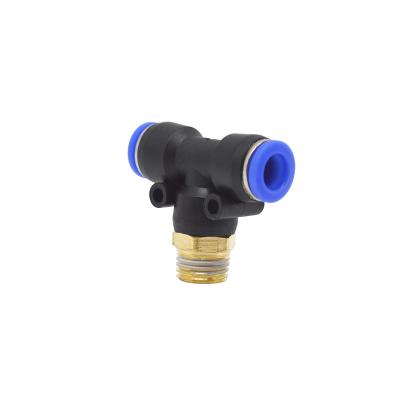 China Pneumatic Fitting-push In Fitting-brass Material for sale