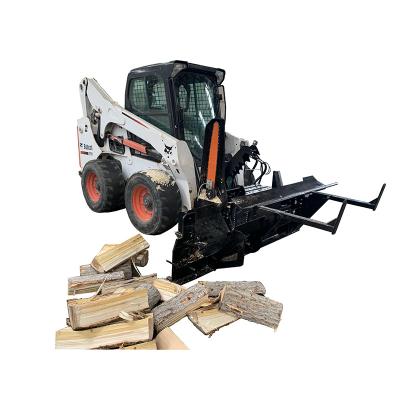 China Cultivate Remote Control Skid Steer Attachment Log Splitter for sale