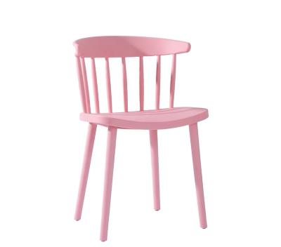 China Minimalist Nordic Dining Chairs (Height) Adjustable Simple Modern Geometric Plastic PP Chair Wholesale for sale