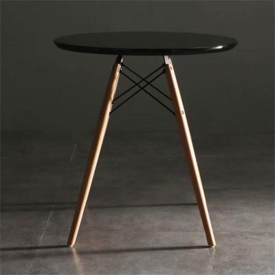 China Wholesale beech wood leg good quality modern style coffee table modern European living room for sale