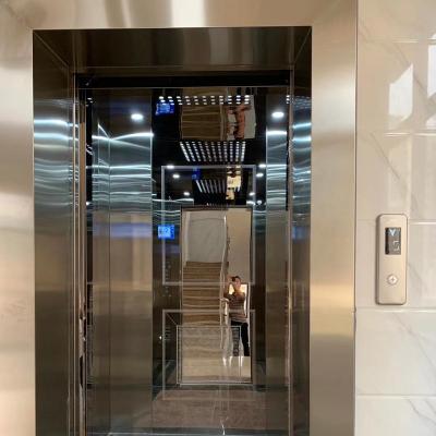 China Hotel GOTS 10 floorsElevator lifts passenger mirror stainless steel passenger elevator with OTIS motor for sale