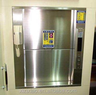 China Mute Waiter Dumbwaiter /Automatic Kitchen Food Lift For Restaurant 100-200kg for sale