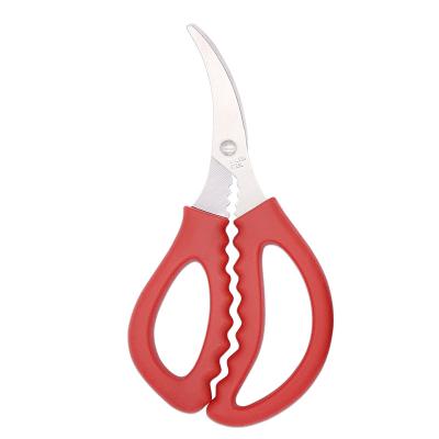 China Seafood Scissors 6 Inch Kitchen Stainless Steel Seafood Scissors for Lobster, Shrimp, Crab, Crab Claw, King Crab Leg, Fish, Shellfish, Crayfish for sale