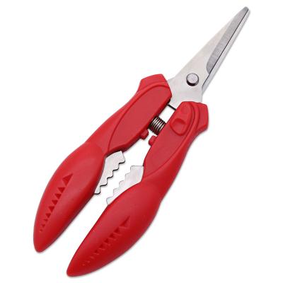 China Seafood Shears Hot Amazon Seafood Scissors Stainless Steel Kitchen Scissors for Seafood, Crab, Lobster, Shrimp for sale