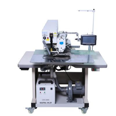 China HIGH-SPEED Automatic Laser Pocket Pattern Open Sewing Machine Industrial Manufacturer in China for sale