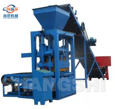 China Buliding QT4-26 Hollow Construction Block Cement Brick Machine Making Automatic Brick Making Machinery for sale