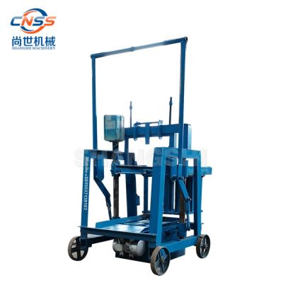 China QMY2-40 Movable Type Cement Egg Laying Bricks Buliding Building Block Making Machine Price In USA for sale