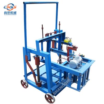 China Buliding Construction Lowest Price Mini Machine Single Phase Make Brick Block Making Machine Brick for sale