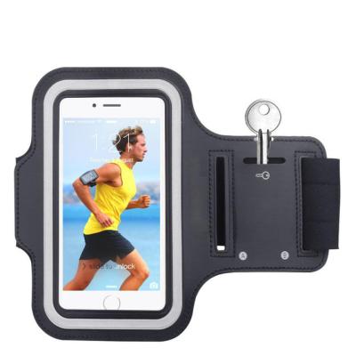 China Wateproof Sports Outdoor Adjustable Mobile Phone Arm Band Armband Bag Universal For 4-6 Inch Mobile Phone for sale