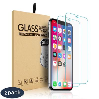 China Hot Anti-fingerprint Amazon 2 Pack 9H Anti Fingerprint Tempered Glass Screen Protector For Apple Iphone 13 12 11 Pro Max for sale