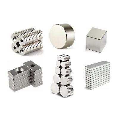 China Magtoon N35 N42 N52 Ndfeb Industrial Custom Super Stronghold Magnetic Block Neodymium Magnet for sale