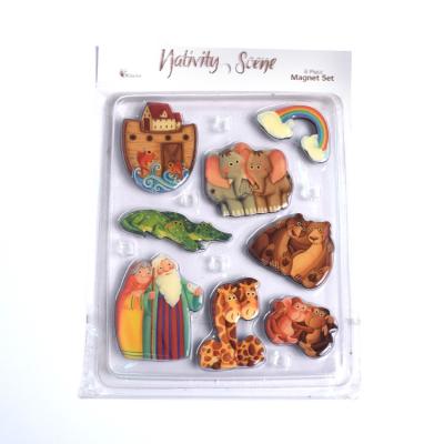 China China Wholesale Shape Delicate Custom Package Epoxy Fridge Magnet for sale