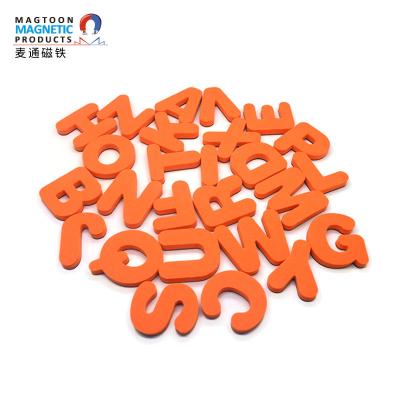 China Magnetic EVA Letter Case Refrigerator Dough, Children's Puzzle Letter Number Teaching Dough for sale