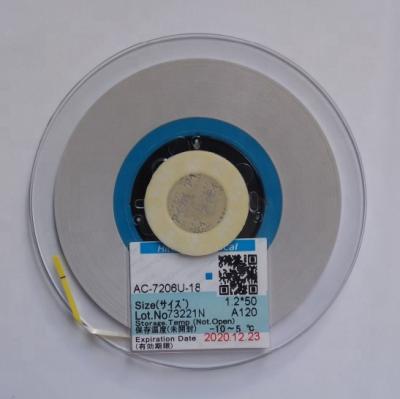 China LCD REPAIR AC-7206U-18 1.2*50m Tape Hitachi Film Anisotropic Conductive LCD Panel ACF FOR GLASS SIDE 1.2mm for sale