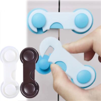 China Logo Lock Protection Of Children Modern Baby Safety Care Lock Gates For Baby Safety Kids Plastic Protective Safety for sale