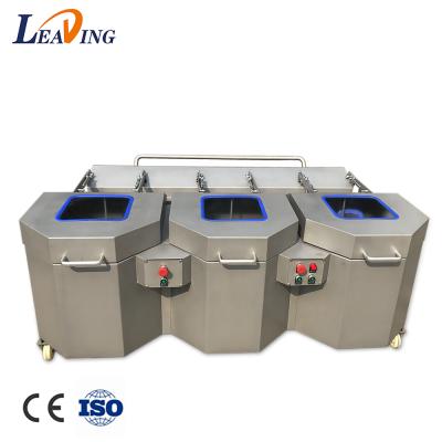 China food & Zucchini Automatic Onion Leaf Vegetable Stripper Beverage Factory Industrial Three-cylinder Potato Washing Machine for sale