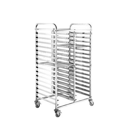 China Transport High Quality Food Stainless Steel Kitchen Cart With Wheels for sale